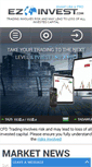 Mobile Screenshot of ezinvest.com