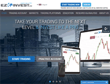 Tablet Screenshot of ezinvest.com